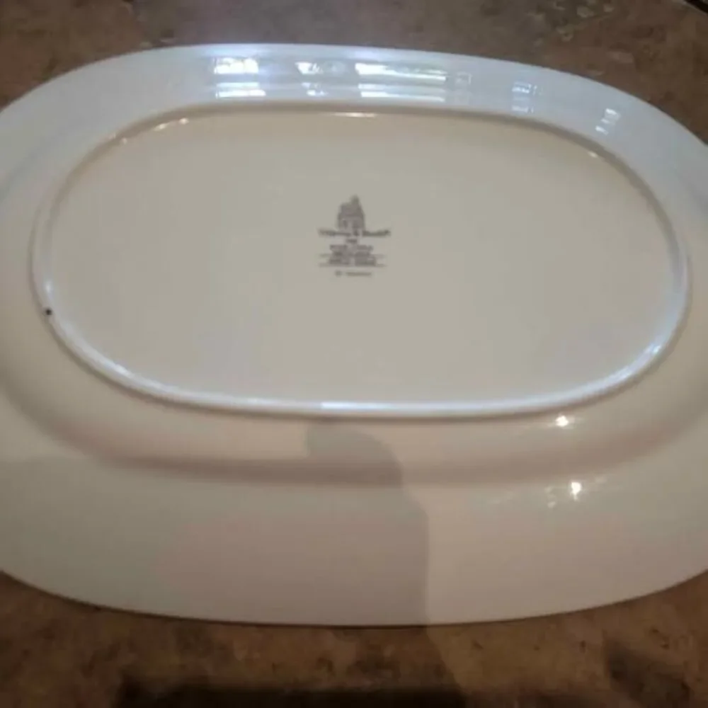 Villeroy & Boch Arco Gold Mettlach Oval Platter 15